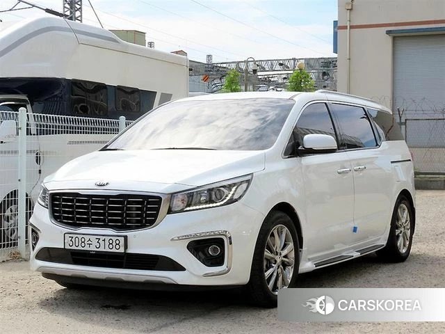 Kia The New Carnival 2019 Белый из Кореи