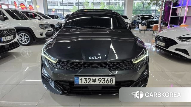Kia K5 3rd generation 2022 Серый из Кореи