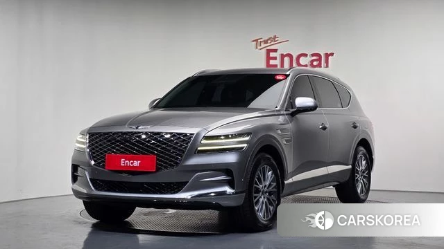 Genesis GV80 2022 Серебристо-серый из Кореи