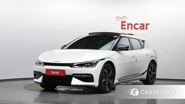 Kia EV6 2022 Белый из Кореи