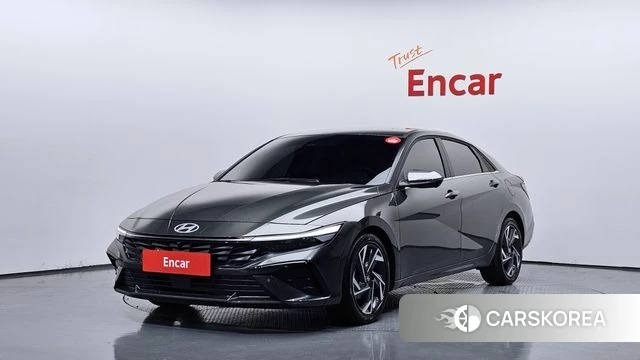 Hyundai The New Avante (CN7) 2025 Зеленый из Кореи