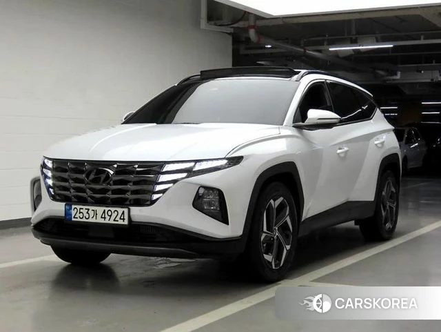 Hyundai Tucson (NX4) 2023 Белый из Кореи