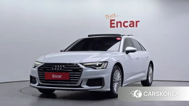Audi A6 (C8) 2021 Белый из Кореи