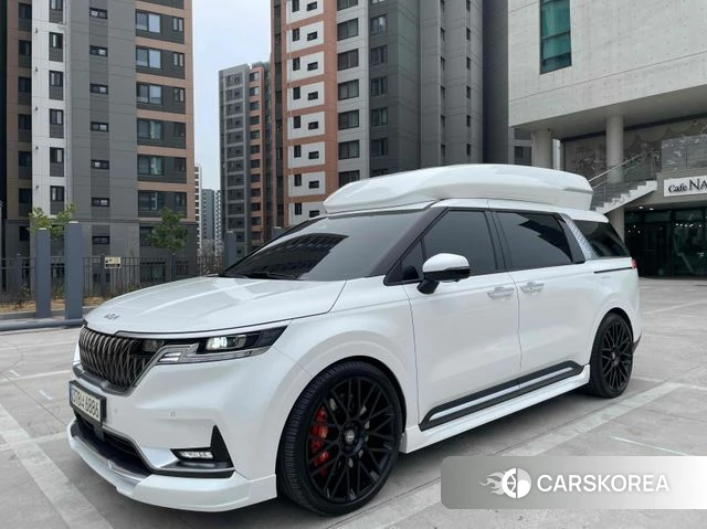 Kia Carnival 4th generation 2021 Белый из Кореи