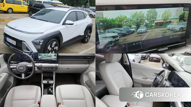 Hyundai Kona (SX2) 2024 Белый из Кореи