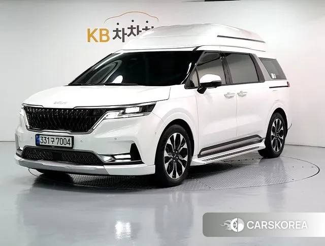 Kia Carnival 4th generation 2022 Белый из Кореи