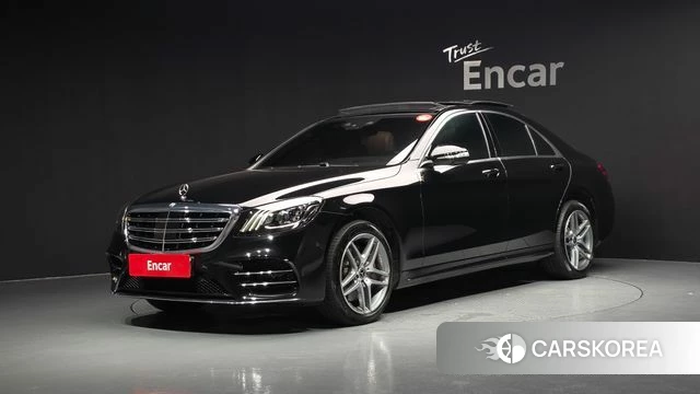 Mercedes-Benz S-Class W222 2019 Черный из Кореи