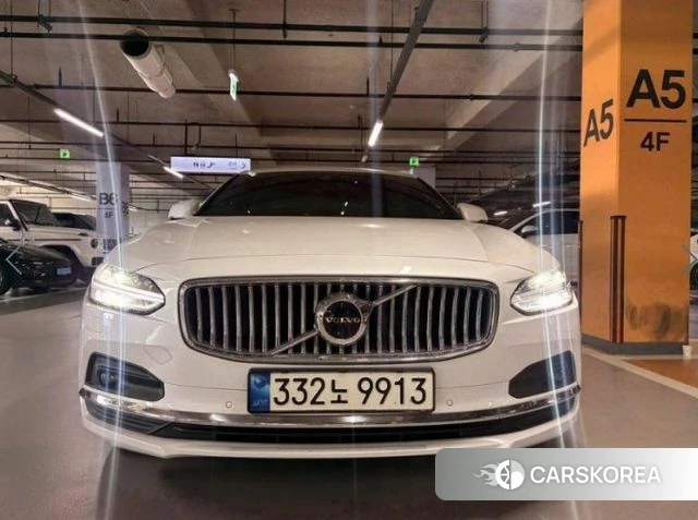Volvo S90 2021 Белый из Кореи