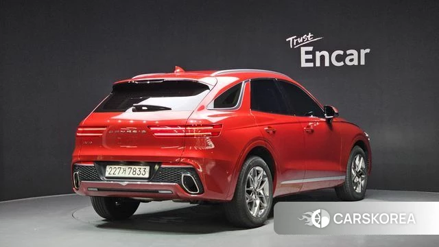Genesis GV70 2024 Красный из Кореи