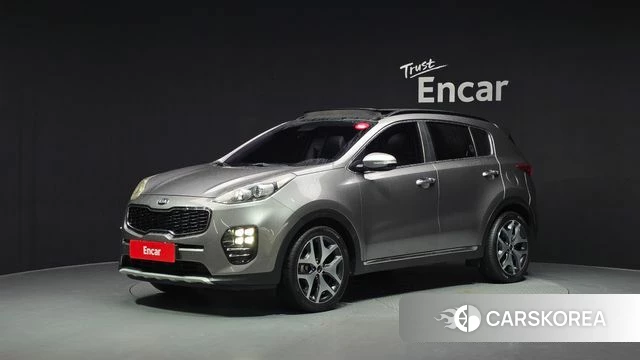 Kia Sportage 4th Generation 2018 Серый из Кореи