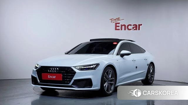 Audi A7 (4K) 2020 Белый из Кореи