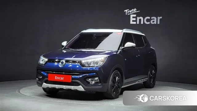 Ssangyong Tivoli Armor 2018 Синий из Кореи