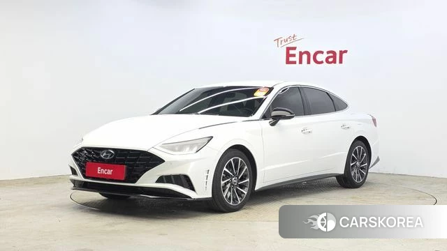 Hyundai Sonata (DN8) 2022 Белый из Кореи