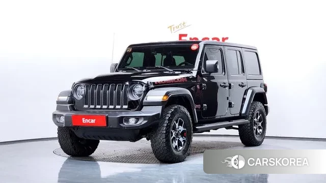 Jeep Wrangler (JL) 2021 Черный из Кореи