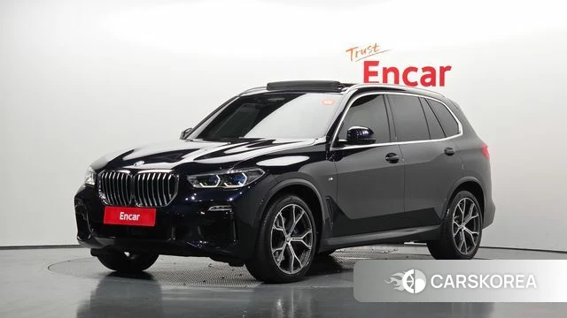 BMW X5 (G05) 2021 Черный из Кореи