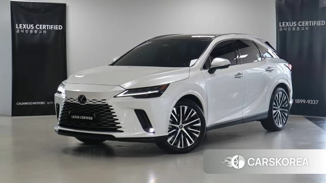 Lexus RX450h + 5th generation 2025 Белый двухцветный из Кореи
