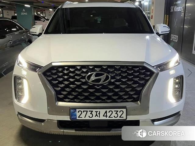 Hyundai Palisade 2022 Белый из Кореи