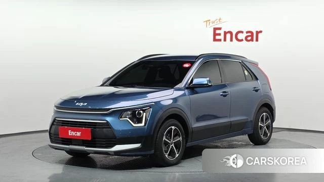 Kia Di Ol Nu Niro 2022 Синий из Кореи