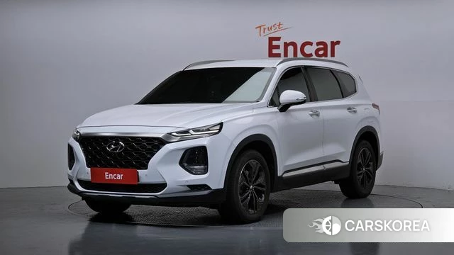 Hyundai Santa Fe TM 2018 Белый из Кореи