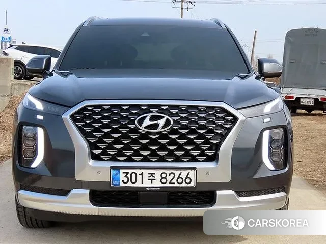Hyundai Palisade 2021 Серый из Кореи
