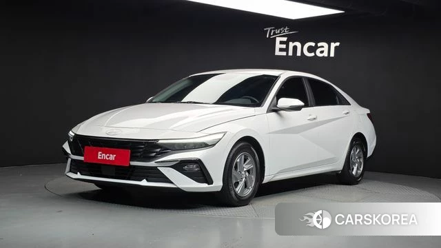 Hyundai The New Avante (CN7) 2023 Белый из Кореи