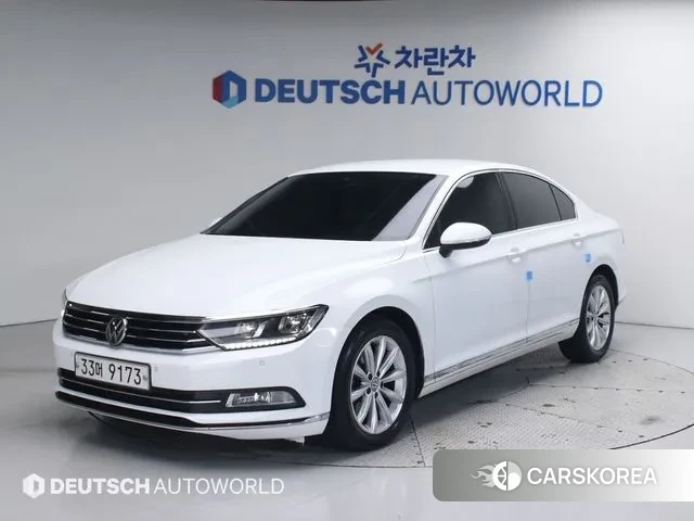 Volkswagen Passat GT (B8) 2018 Белый из Кореи
