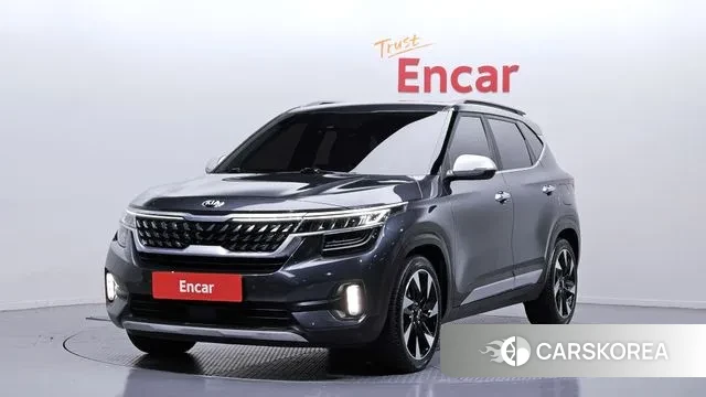 Kia Seltos 2021 Серый из Кореи
