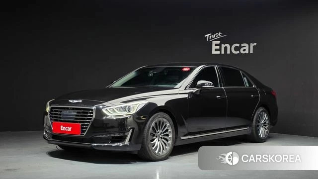 Genesis EQ900 2018 Черный из Кореи