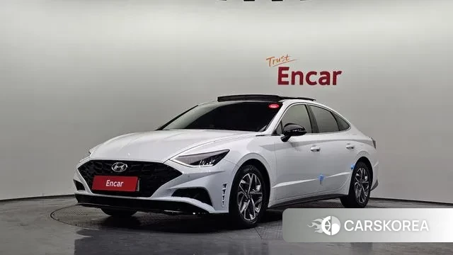 Hyundai Sonata (DN8) 2021 Белый из Кореи