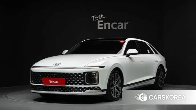 Hyundai Grandeur (GN7) 2023 Белый из Кореи
