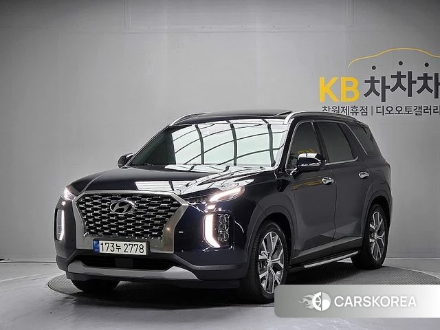 Hyundai Palisade 2021 Синий из Кореи