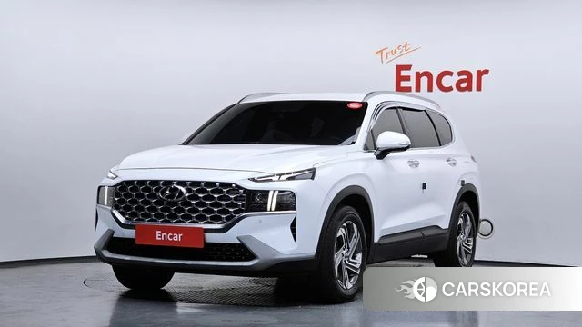 Hyundai The New Santa Fe 2021 Белый из Кореи