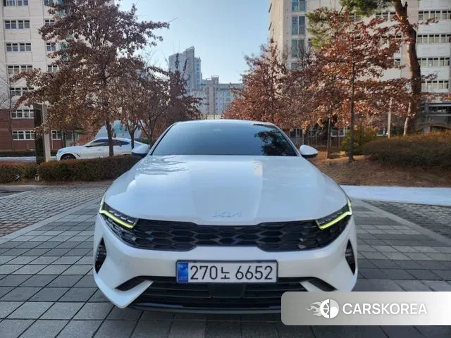Kia K5 Hybrid 3rd Generation 2021 Белый из Кореи