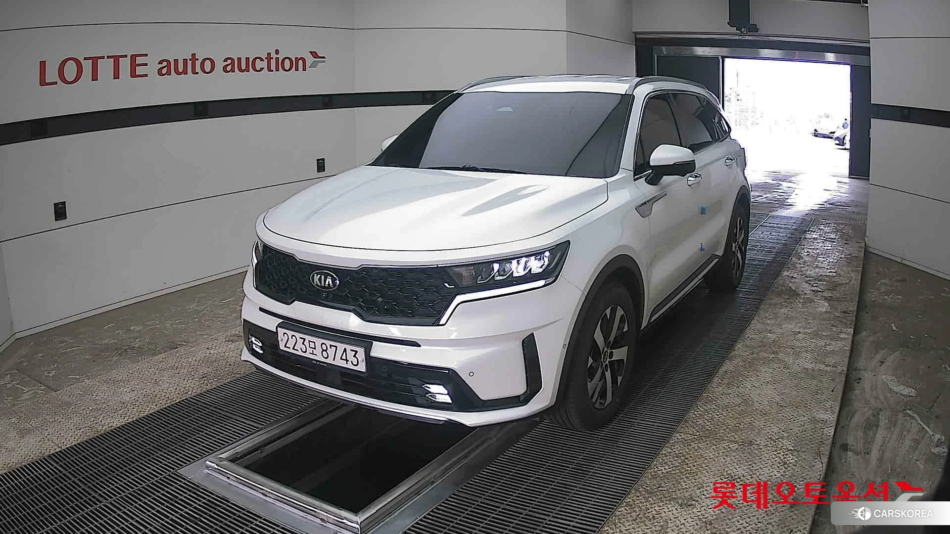 Kia Sorento 2021 Белый из Кореи