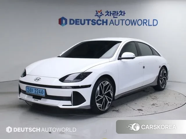 Hyundai Ionic 6 2022 Белый из Кореи