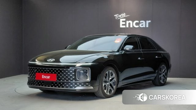Hyundai Grandeur (GN7) 2024 Черный из Кореи