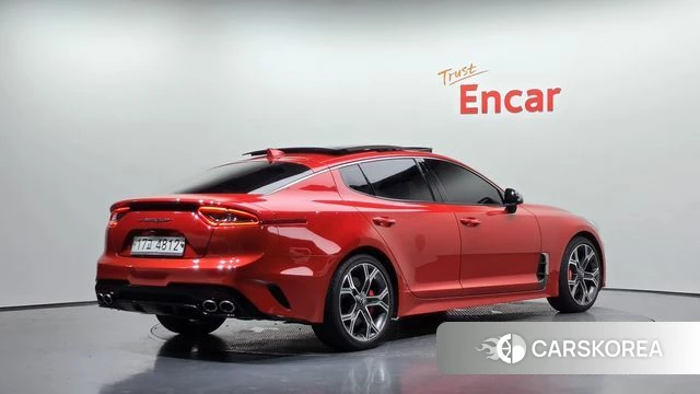 Kia Stinger 2018 Красный из Кореи