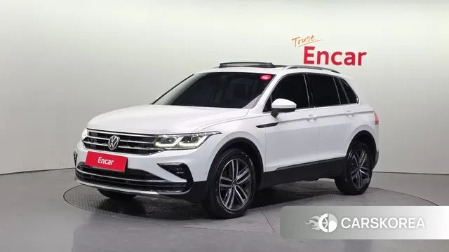 Volkswagen Tiguan second Generation 2023 Белый из Кореи