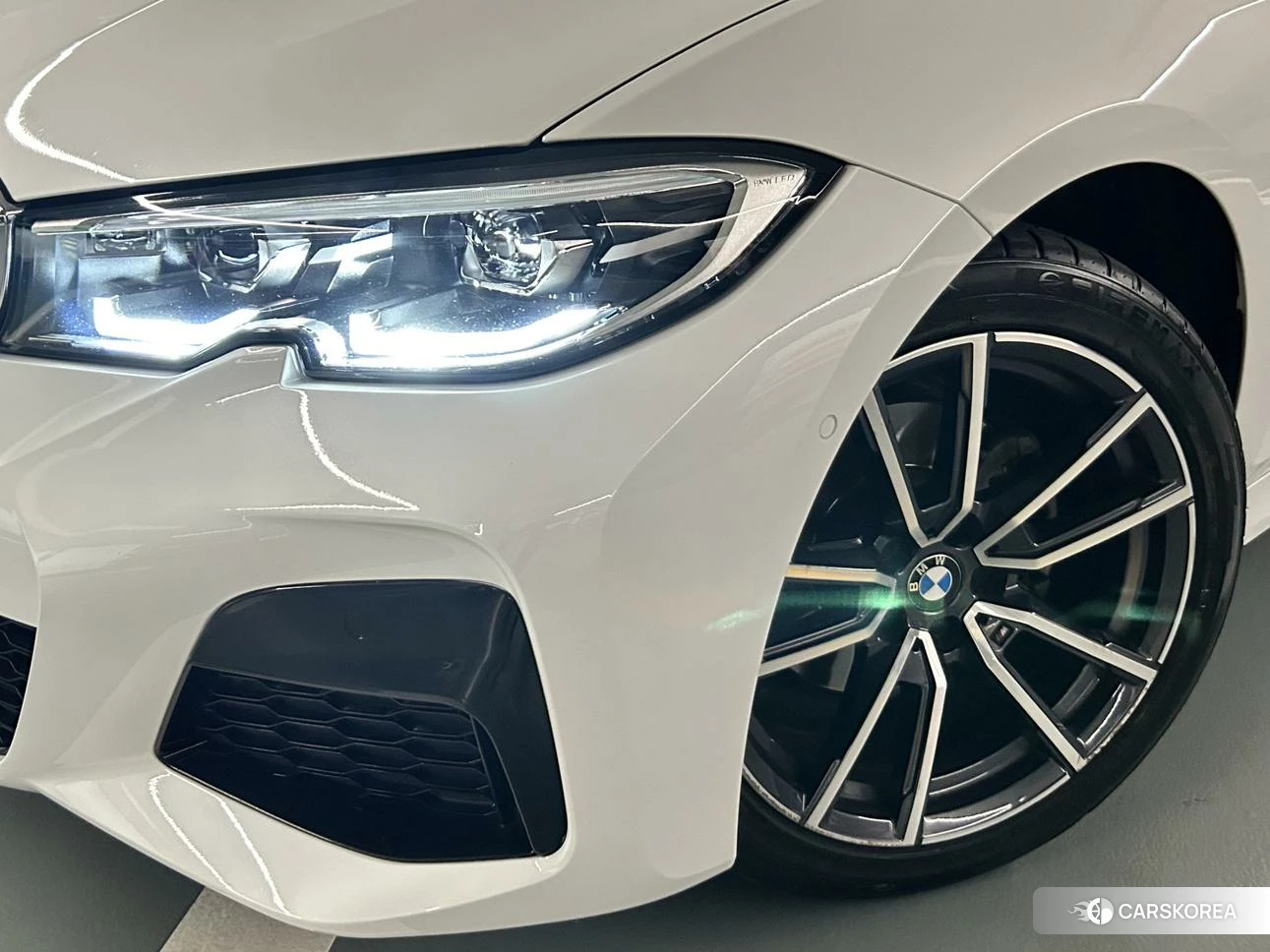 BMW 3 series 2021 Белый из Китая