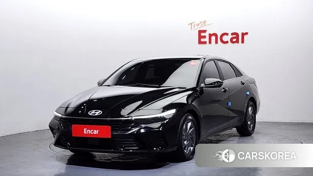 Hyundai The New Avante (CN7) 2024 Черный из Кореи