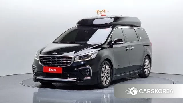 Kia The New Carnival 2018 Черный из Кореи