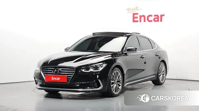 Hyundai Grandeur IG 2018 Черный из Кореи