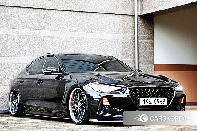 Genesis G70 2019 Черный из Кореи