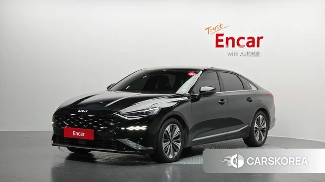 Kia K8 Hybrid 2022 Черный из Кореи