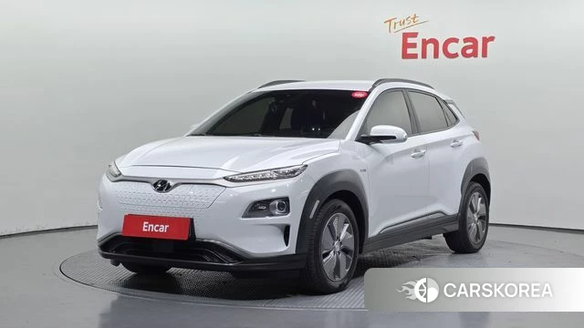 Hyundai Kona Electric 2019 Белый из Кореи