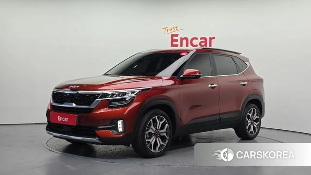 Kia Seltos 2022 Оранжевый из Кореи