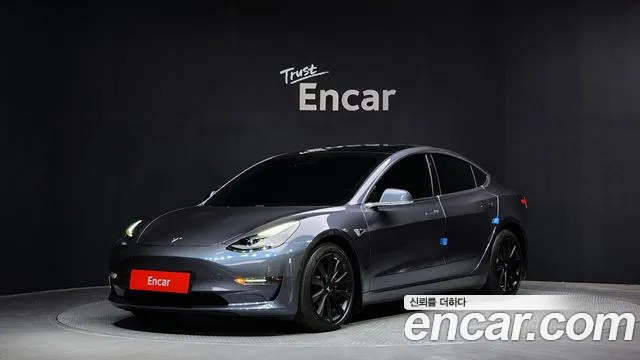 Tesla Model 3 2020 Серый из Кореи