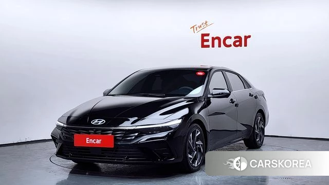 Hyundai The New Avante (CN7) 2025 Черный из Кореи