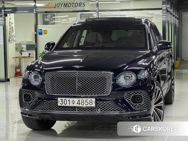 Bentley Bentayga 2021 Синий из Кореи