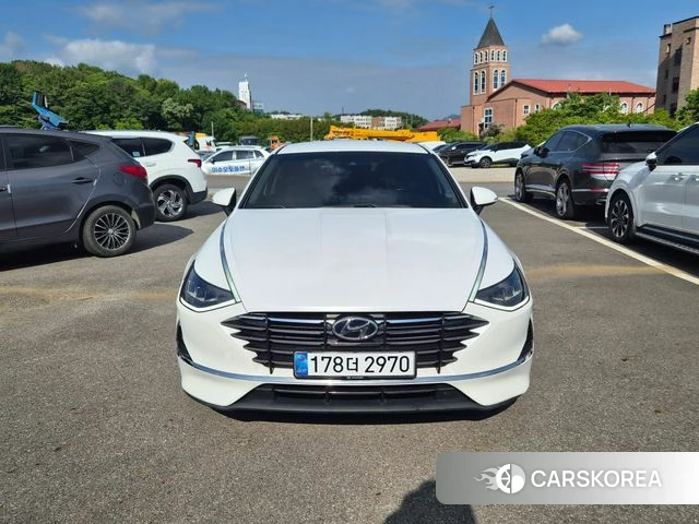 Hyundai Sonata (DN8) 2019 Белый из Кореи